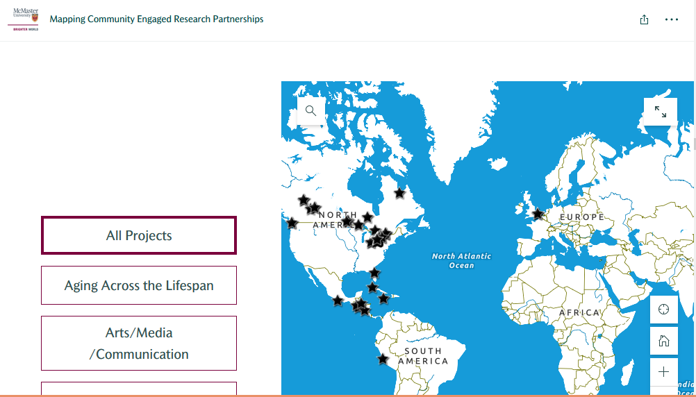 Faculty of Social Sciences Community Engaged Research Story Map